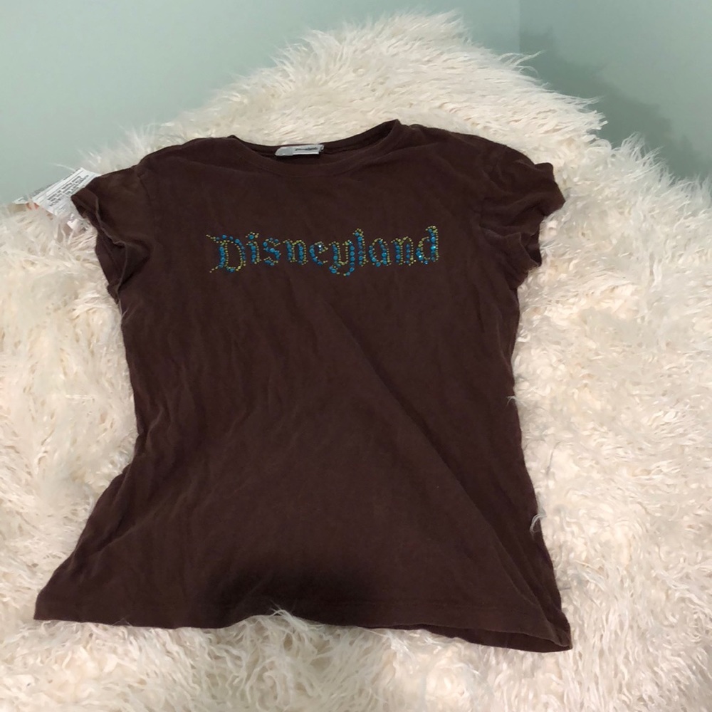 Brown Disneyland shirt